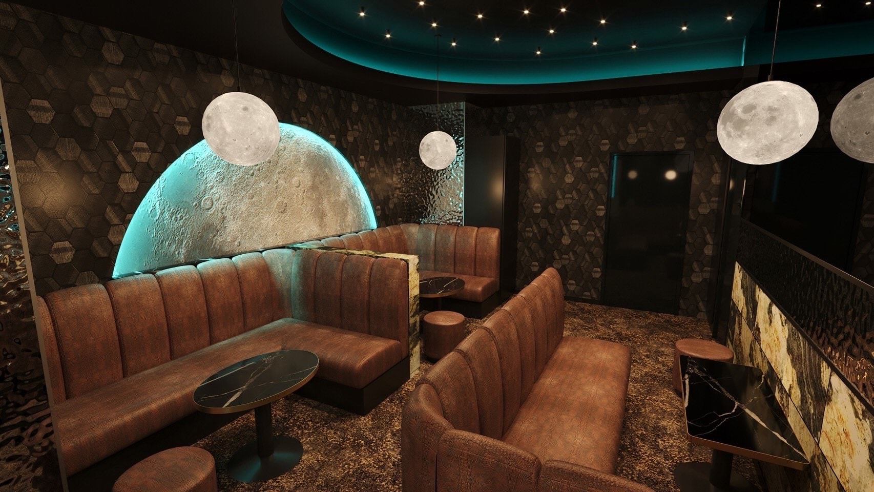 LUNE Lounge Interior